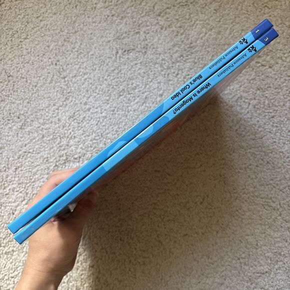 Blue's Clues - Blue’s Cool Idea, Where is Magenta? 2000 HC Discovery Series VTG - Picture 3 of 7